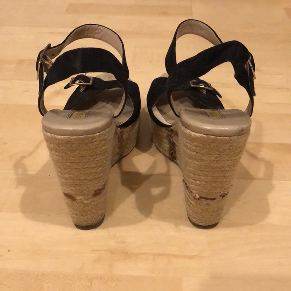 Black top shop espadrilles size 10 - Picture 3 of 4